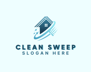 Housekeeper Clean Squeegee logo
