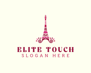 Cake Eiffel Tower logo design