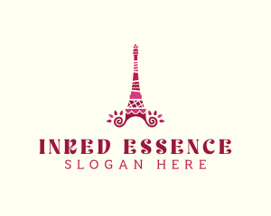 Cake Eiffel Tower logo design