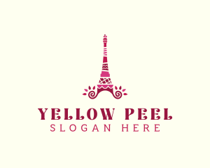 Cake Eiffel Tower logo design