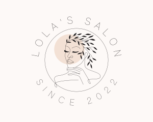 Woman Skincare Salon logo design