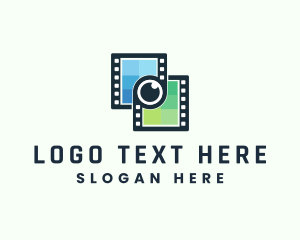 Video Filmstrip Studio logo design