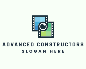 Video Filmstrip Studio logo design