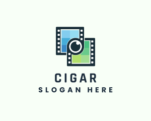 Video Filmstrip Studio logo design