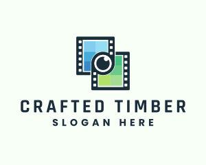 Video Filmstrip Studio logo design