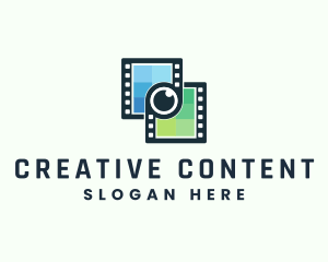 Video Filmstrip Studio logo design