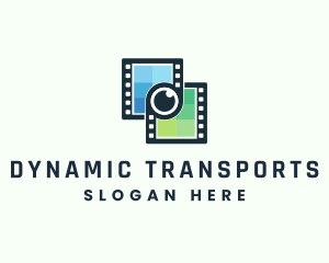 Video Filmstrip Studio logo design