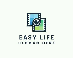 Video Filmstrip Studio logo design