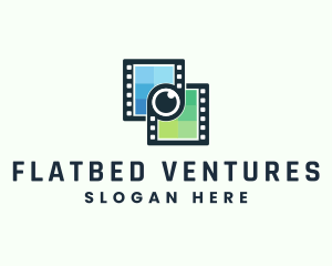 Video Filmstrip Studio logo design