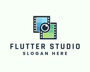 Video Filmstrip Studio logo design