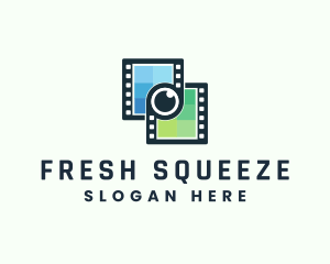 Video Filmstrip Studio logo design