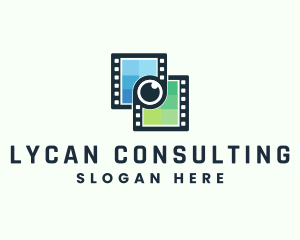 Video Filmstrip Studio logo design