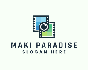 Video Filmstrip Studio logo design