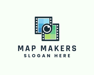 Video Filmstrip Studio logo design