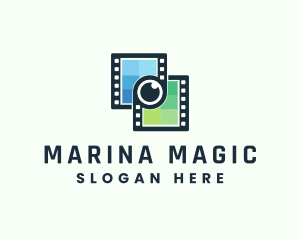 Video Filmstrip Studio logo design