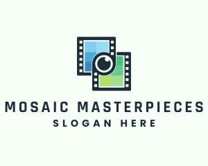 Video Filmstrip Studio logo design