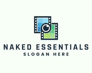 Video Filmstrip Studio logo design