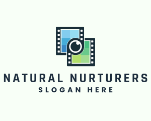 Video Filmstrip Studio logo design