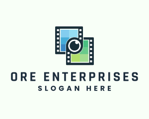 Video Filmstrip Studio logo design