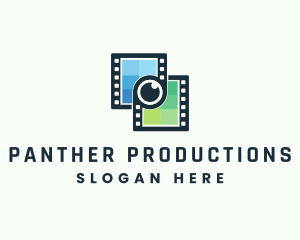 Video Filmstrip Studio logo design