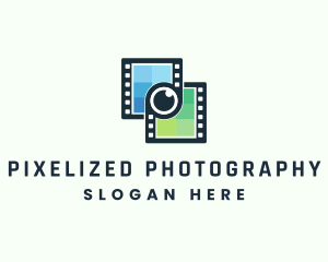 Video Filmstrip Studio logo design