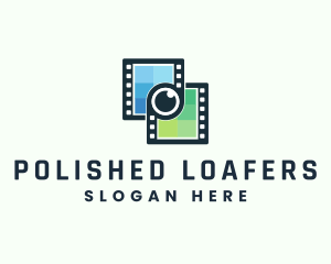 Video Filmstrip Studio logo design