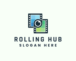 Video Filmstrip Studio logo design