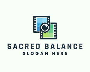 Video Filmstrip Studio logo design