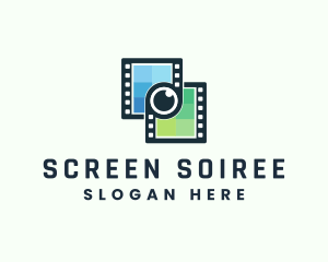 Video Filmstrip Studio logo design