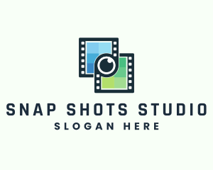 Video Filmstrip Studio logo design