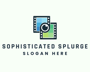 Video Filmstrip Studio logo design