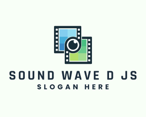 Video Filmstrip Studio logo design