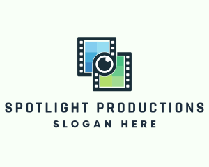 Video Filmstrip Studio logo design