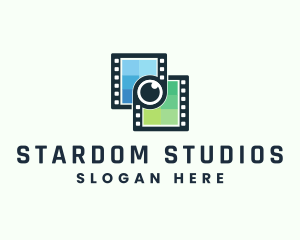 Video Filmstrip Studio logo design