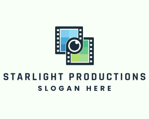 Video Filmstrip Studio logo design