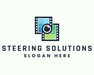 Video Filmstrip Studio logo design