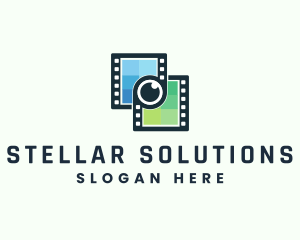 Video Filmstrip Studio logo design