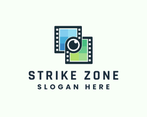 Video Filmstrip Studio logo design