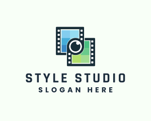 Video Filmstrip Studio logo design