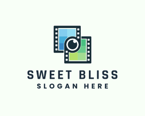 Video Filmstrip Studio logo design