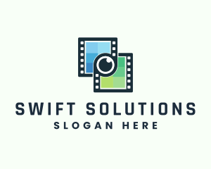 Video Filmstrip Studio logo design