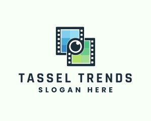 Video Filmstrip Studio logo design