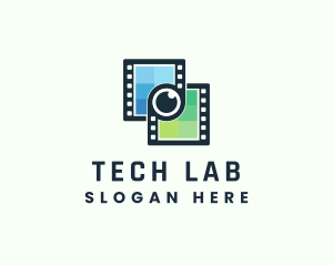 Video Filmstrip Studio logo design