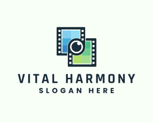 Video Filmstrip Studio logo design