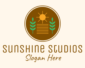 Sunshine Harvest Farm logo design