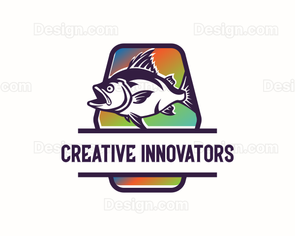 Fisherman Fishing Angler Logo