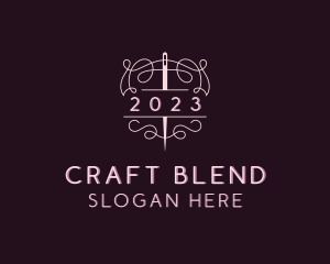 Craft Needle Thread logo design