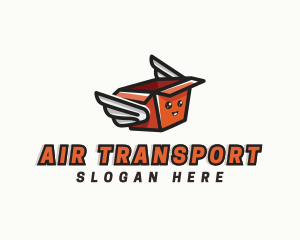 Winged Box Logistics logo design