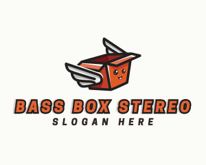 Winged Box Logistics logo design