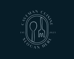 Spoon & Fork Cuisine logo design